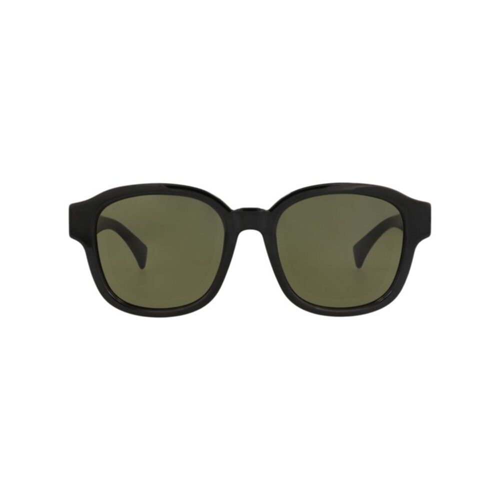 Gucci Round-Frame Injection Sunglasses Black Mens